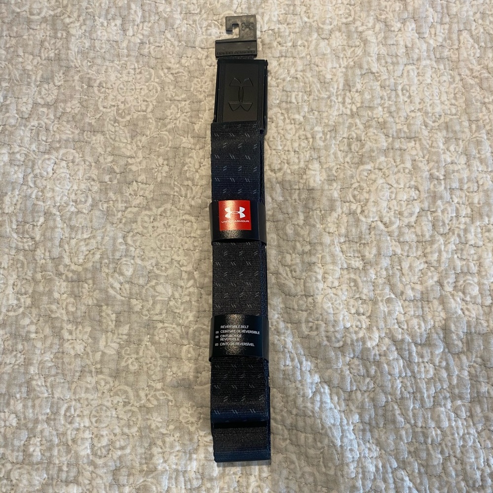 Under Armour Golf Range Reversible Webbing Belt